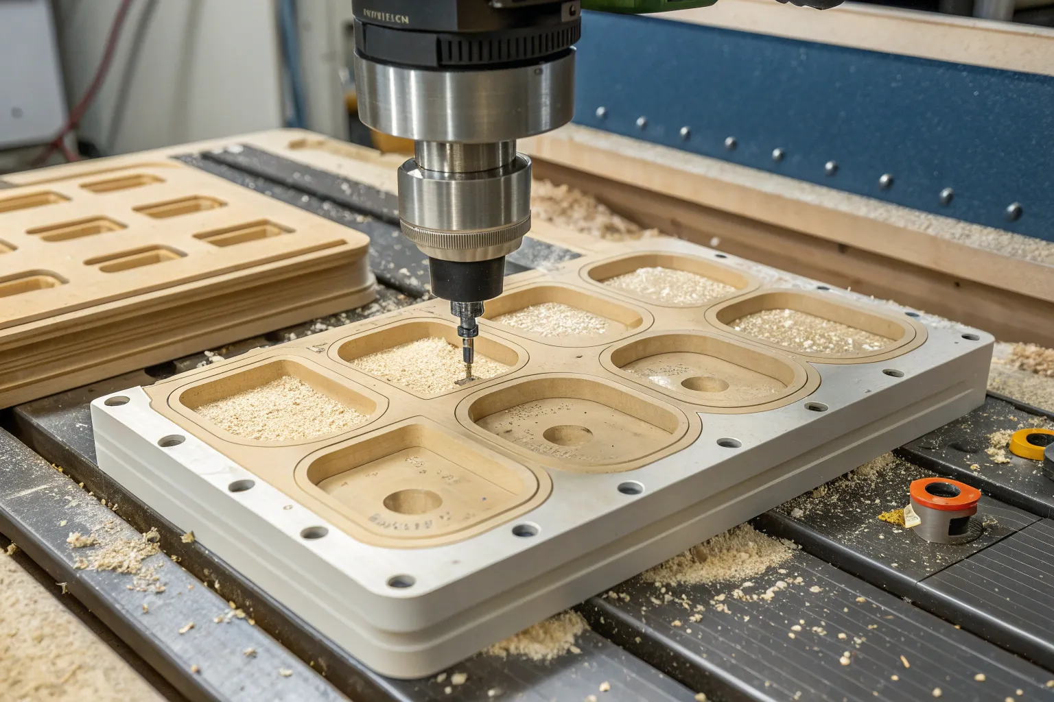 مراحل پیشرفته پس از وکیوم فرمینگ: برش، مونتاژ و پرداخت سطح