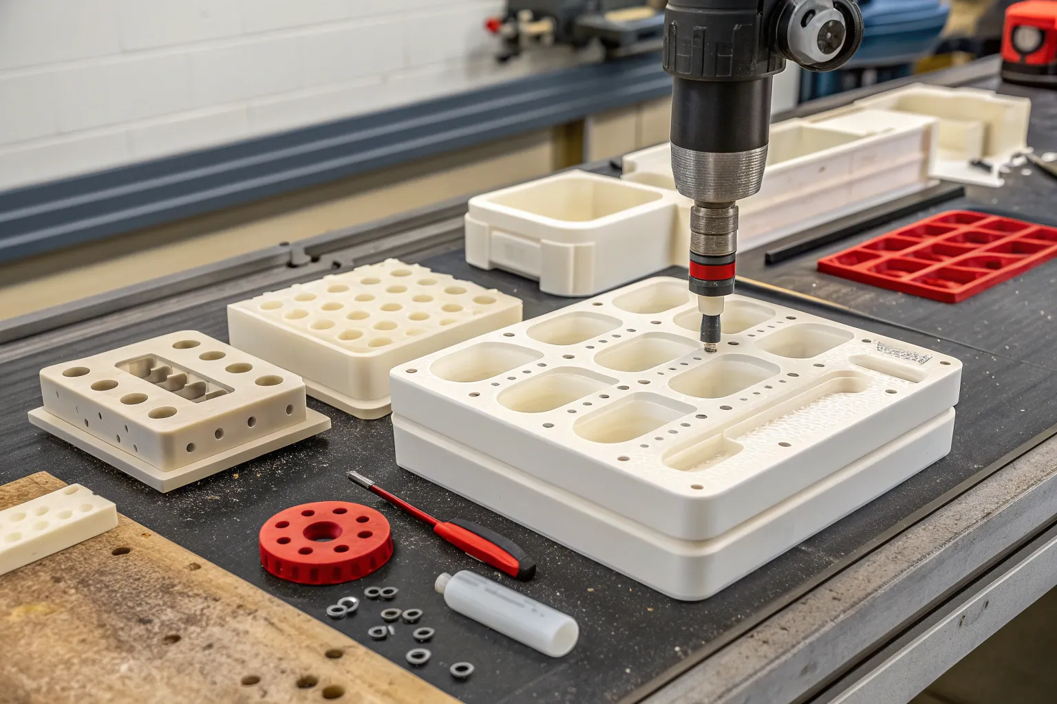 مراحل پیشرفته پس از وکیوم فرمینگ: برش، مونتاژ و پرداخت سطح