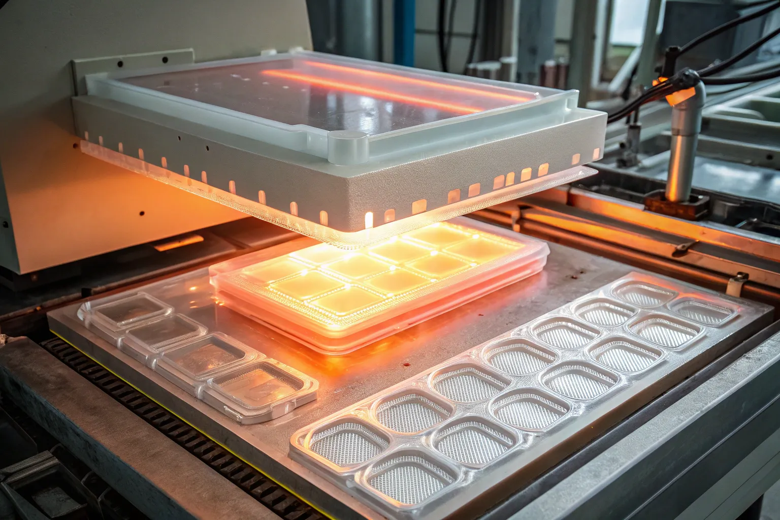 فرآیند گرمایش و توزیع حرارت در وکیوم فرمینگ: نکات فنی برای مهندسین