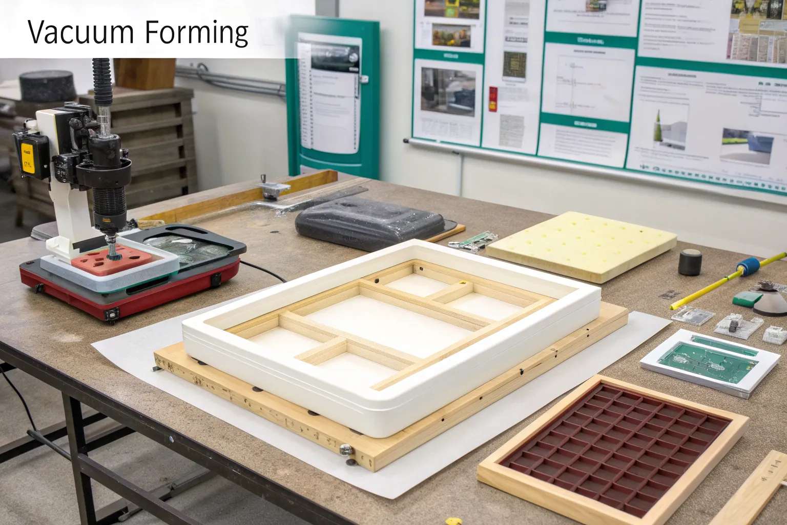 چگونه قالب‌های کم‌هزینه و قابل تغییر برای وکیوم فرمینگ بسازیم