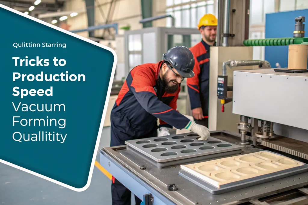 ترفندهای افزایش سرعت تولید در وکیوم فرمینگ بدون کاهش کیفیت