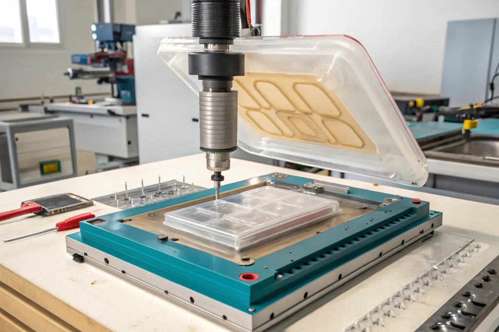 تأثیر دمای قالب و ورق بر کیفیت نهایی در وکیوم فرمینگ