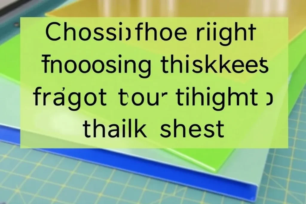 انتخاب ضخامت مناسب ورق پلاستیک برای وکیوم فرمینگ: راهنمای عملی