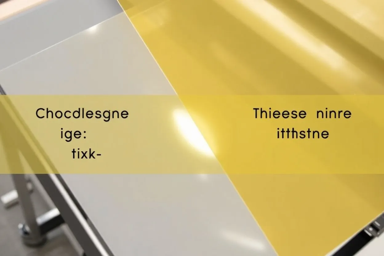 انتخاب ضخامت مناسب ورق پلاستیک برای وکیوم فرمینگ: راهنمای عملی